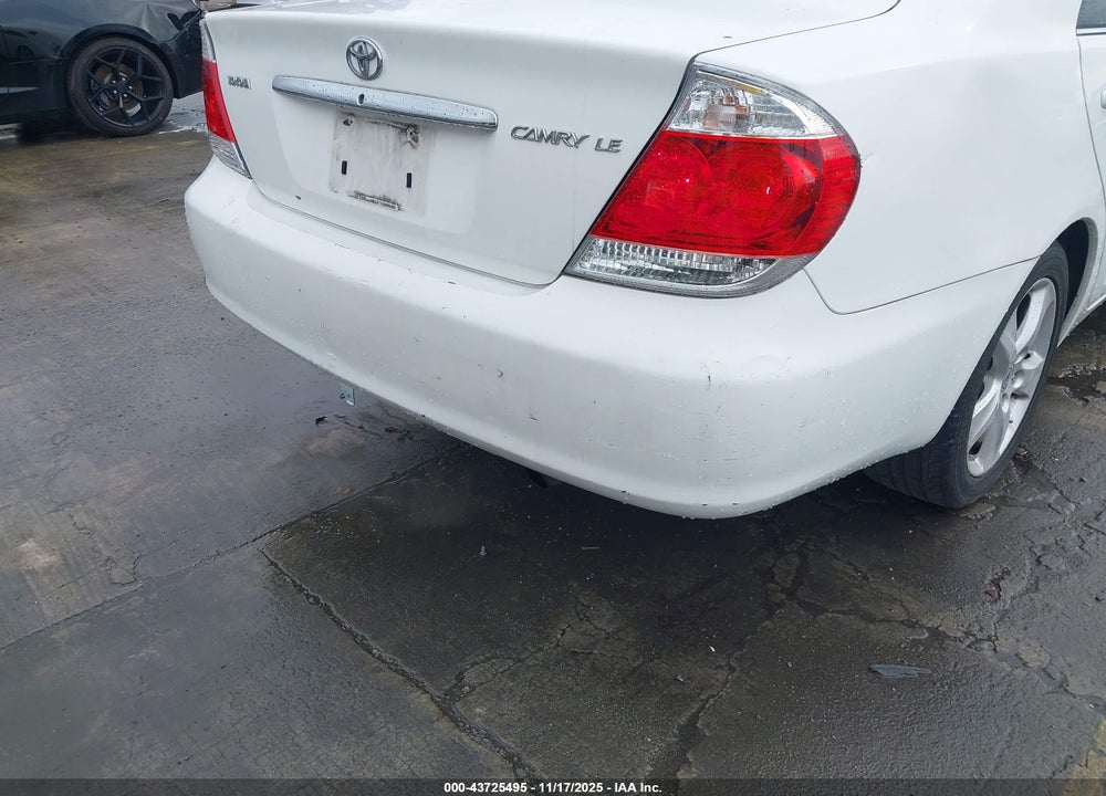 2005 TOYOTA CAMRY LE VIN: 4T1BE32K65U027869