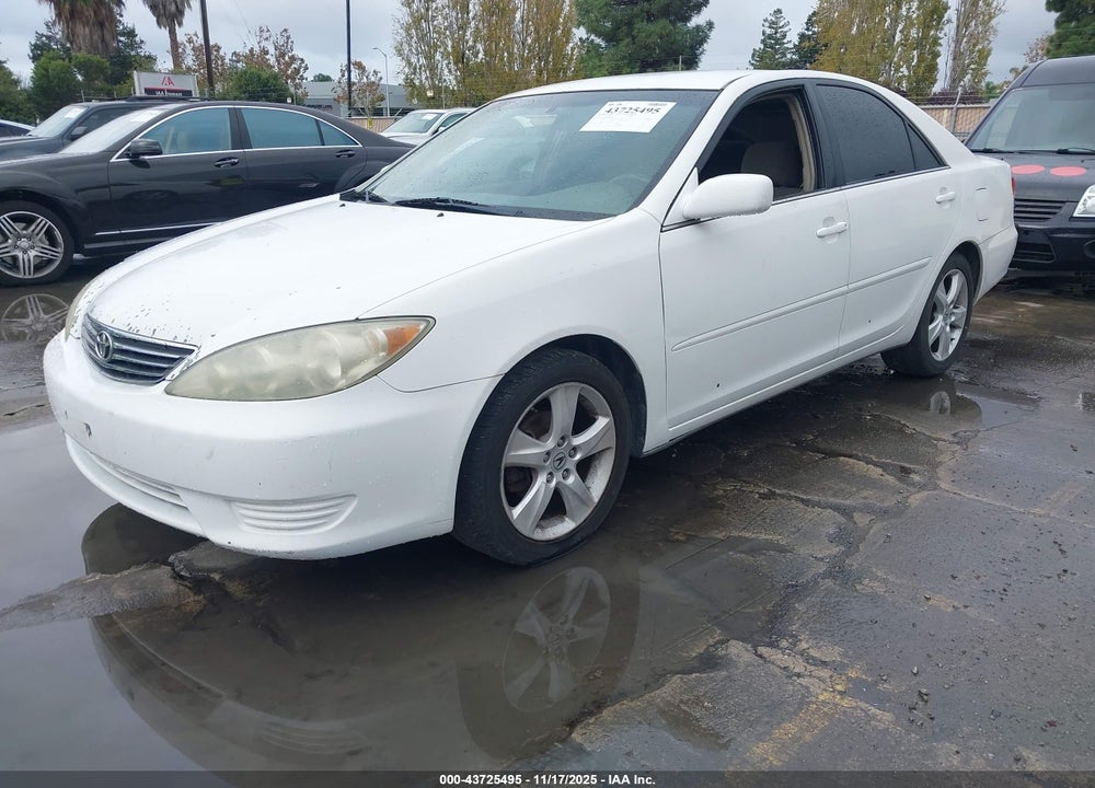 2005 TOYOTA CAMRY LE VIN: 4T1BE32K65U027869