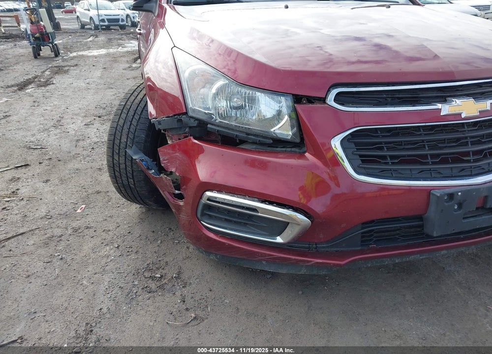 2016 CHEVROLET CRUZE LIMITED 2LT AUTO VIN: 1G1PF5SB8G7112743