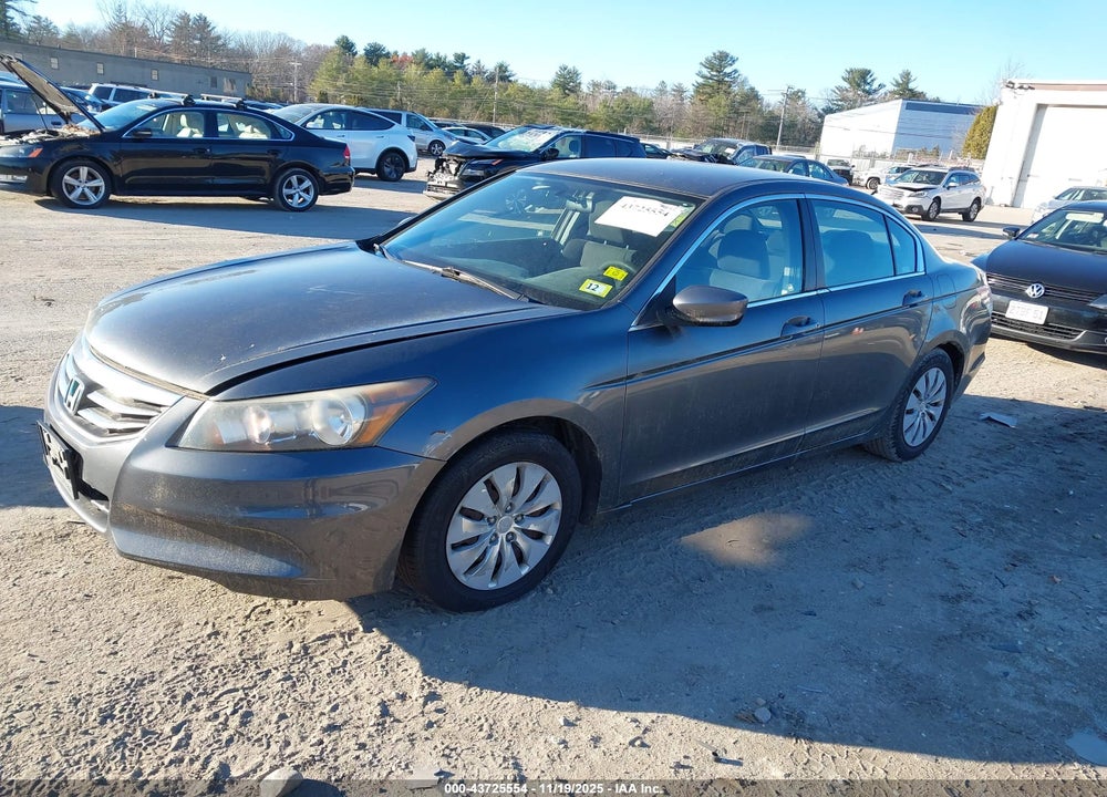 2012 HONDA ACCORD VIN: 1HGCP2F36CA064291