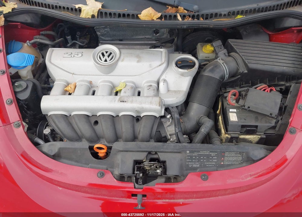 2009 VOLKSWAGEN NEW BEETLE 2.5L VIN: 3VWRF31Y99M409438