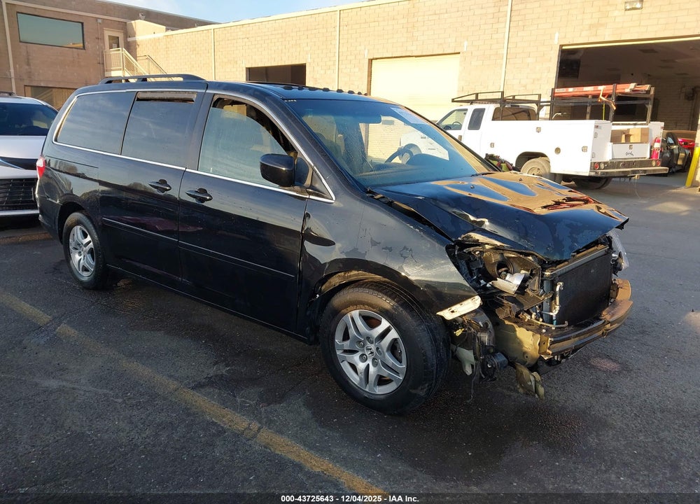 2006 HONDA ODYSSEY EX-L VIN: 5FNRL38796B437376