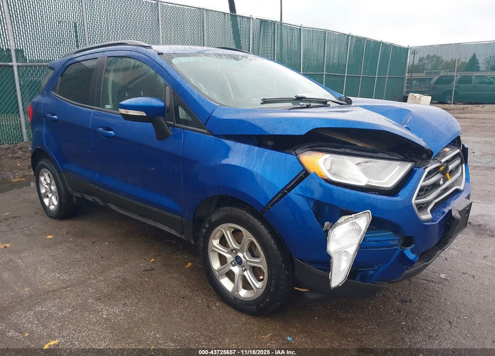 2018 FORD ECOSPORT SE VIN: MAJ3P1TE3JC242096