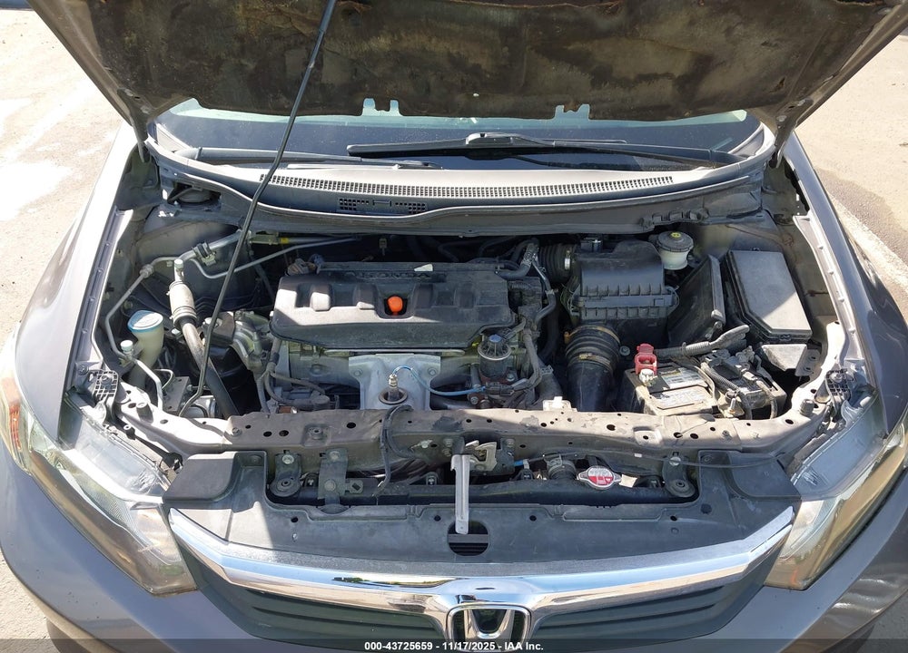 2012 HONDA CIVIC EX-L VIN: 19XFB2F9XCE336577