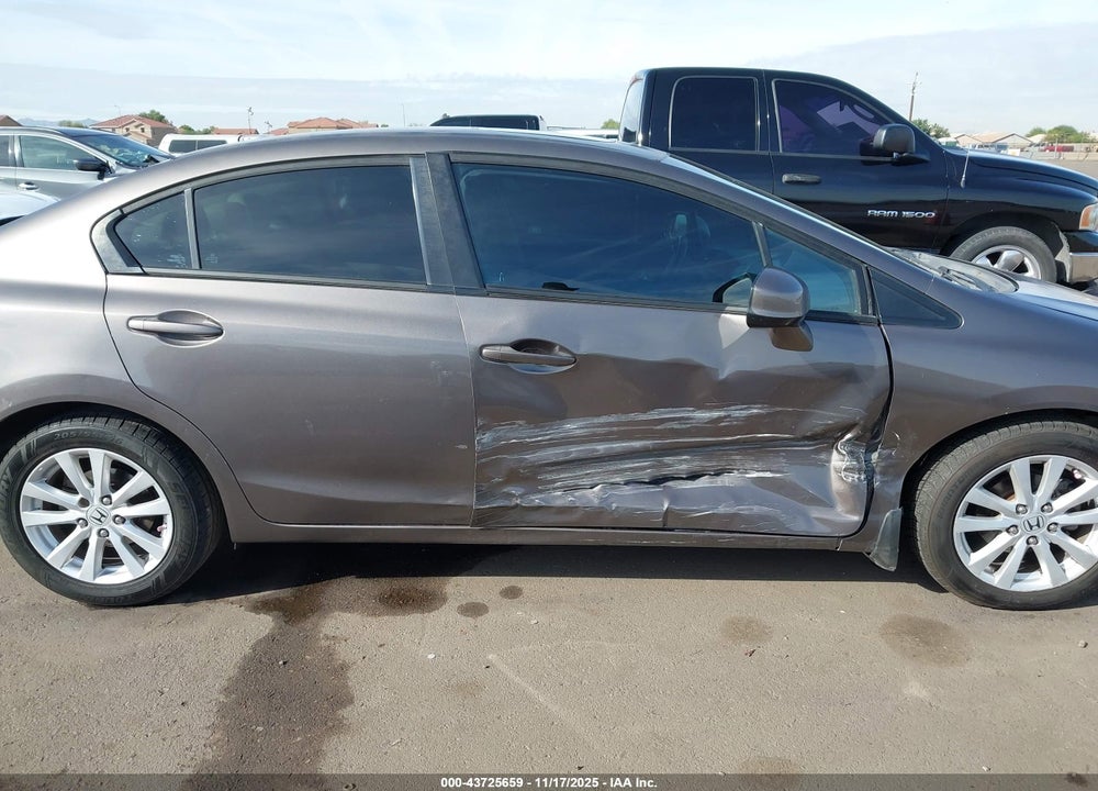 2012 HONDA CIVIC EX-L VIN: 19XFB2F9XCE336577
