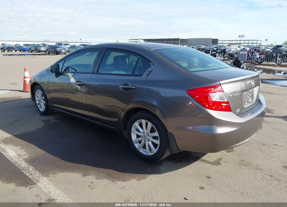 2012 HONDA CIVIC EX-L VIN: 19XFB2F9XCE336577