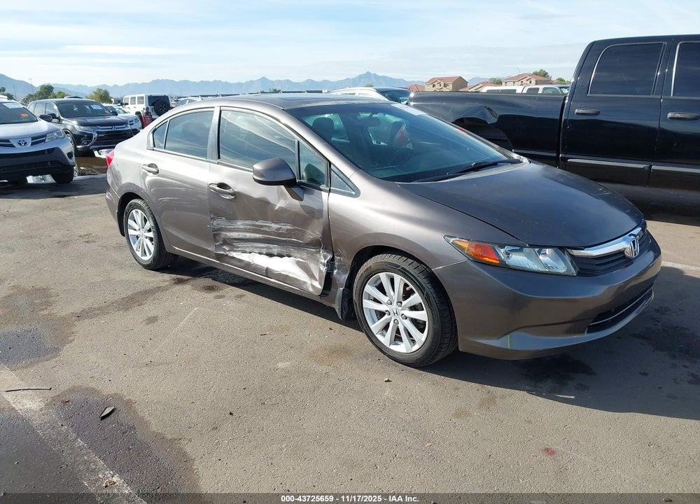 2012 HONDA CIVIC EX-L VIN: 19XFB2F9XCE336577