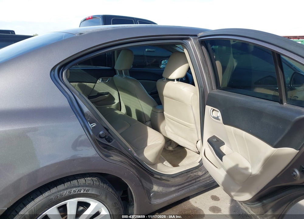 2012 HONDA CIVIC EX-L VIN: 19XFB2F9XCE336577
