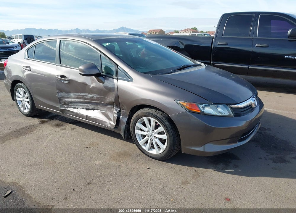 2012 HONDA CIVIC EX-L VIN: 19XFB2F9XCE336577
