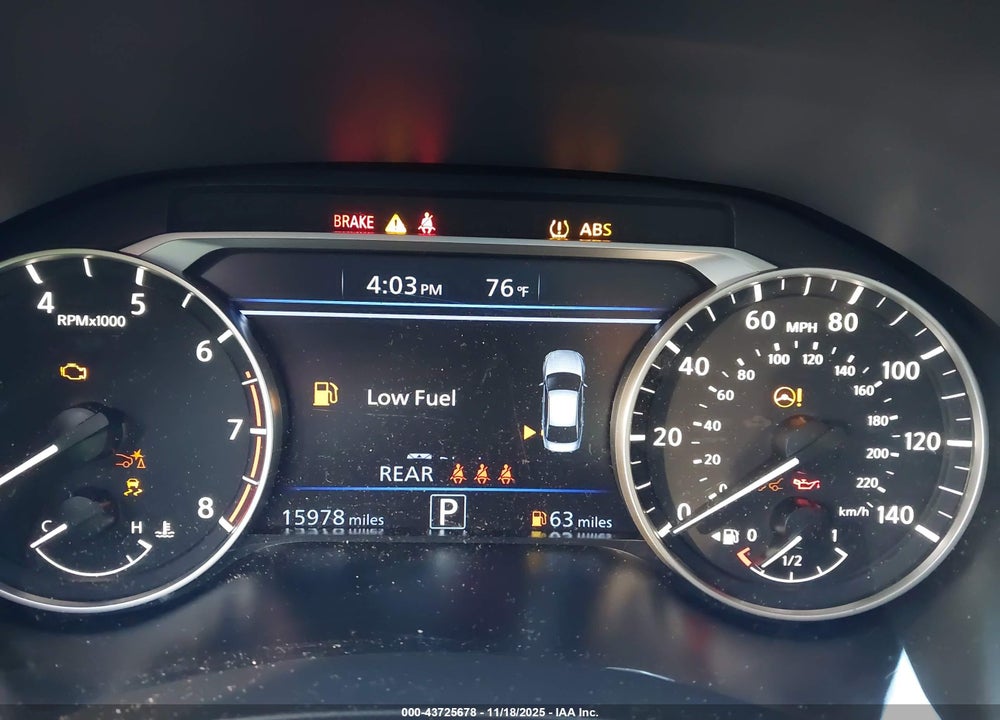 2025 NISSAN ALTIMA VIN: 1N4BL4DVXSN377802