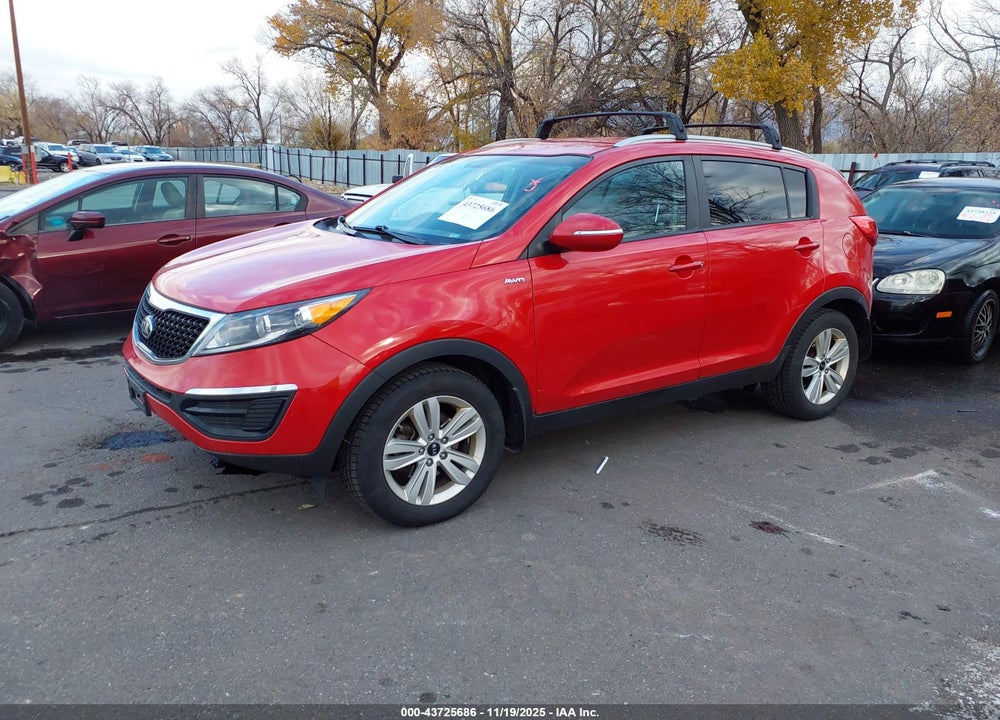 2014 KIA SPORTAGE LX VIN: KNDPBCAC4E7640892