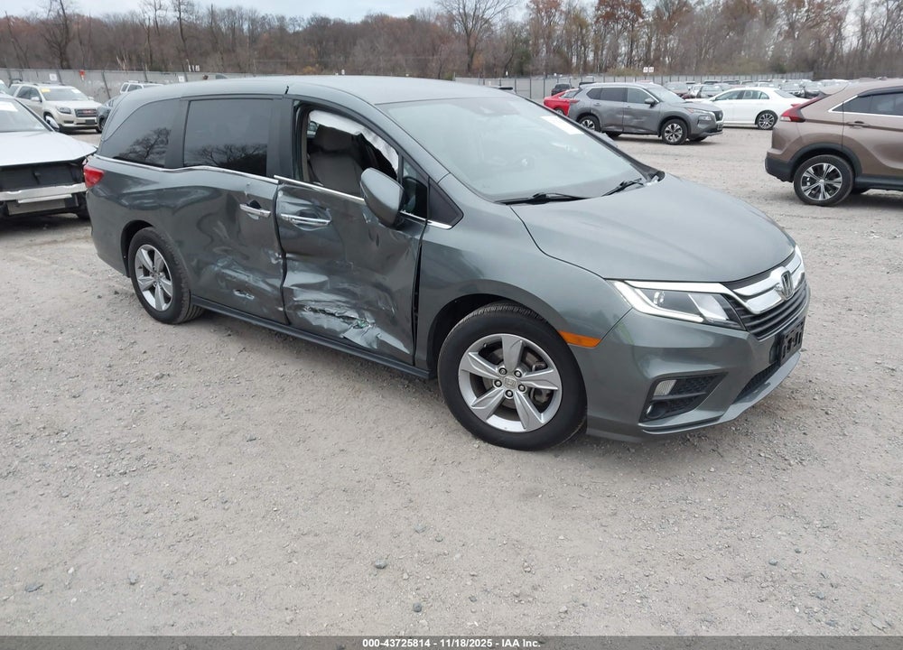 2018 HONDA ODYSSEY EX VIN: 5FNRL6H53JB055854