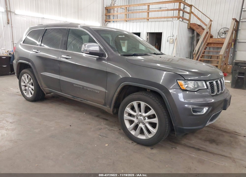 2017 CHEROKEE JEEP GRAND  LIMITED 4X4 VIN: 1C4RJFBG0HC798026