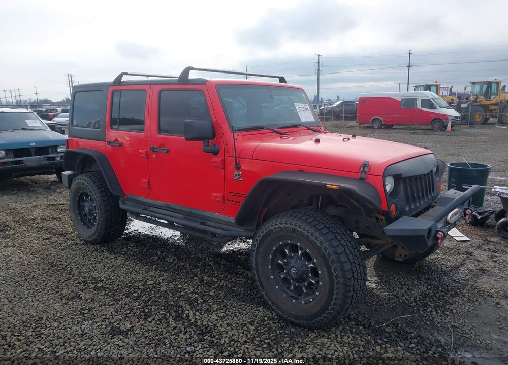 2013 JEEP WRANGLER UNLIMITED SPORT VIN: 1C4BJWDGXDL576506