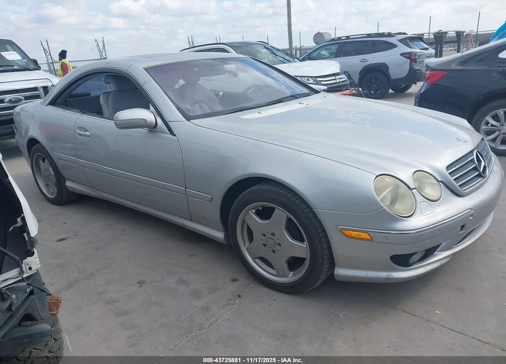 2002 MERCEDES-BENZ CL 55 AMG VIN: WDBPJ73J72A030293