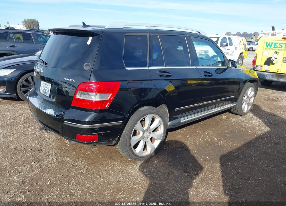 2011 MERCEDES-BENZ GLK 350 4MATIC VIN: WDCGG8HB0BF682046