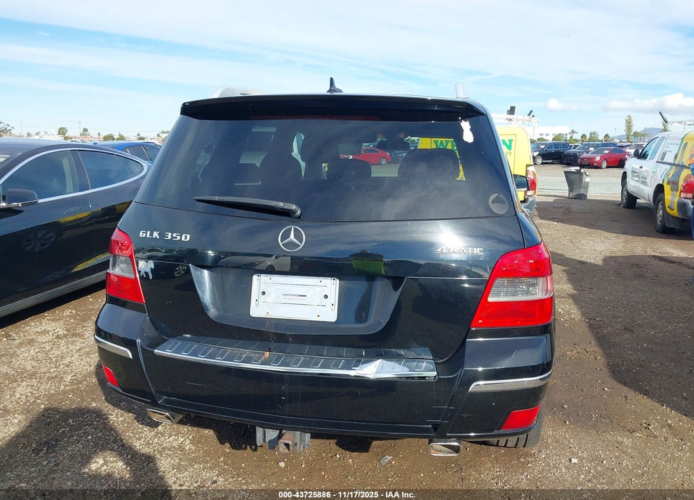 2011 MERCEDES-BENZ GLK 350 4MATIC VIN: WDCGG8HB0BF682046