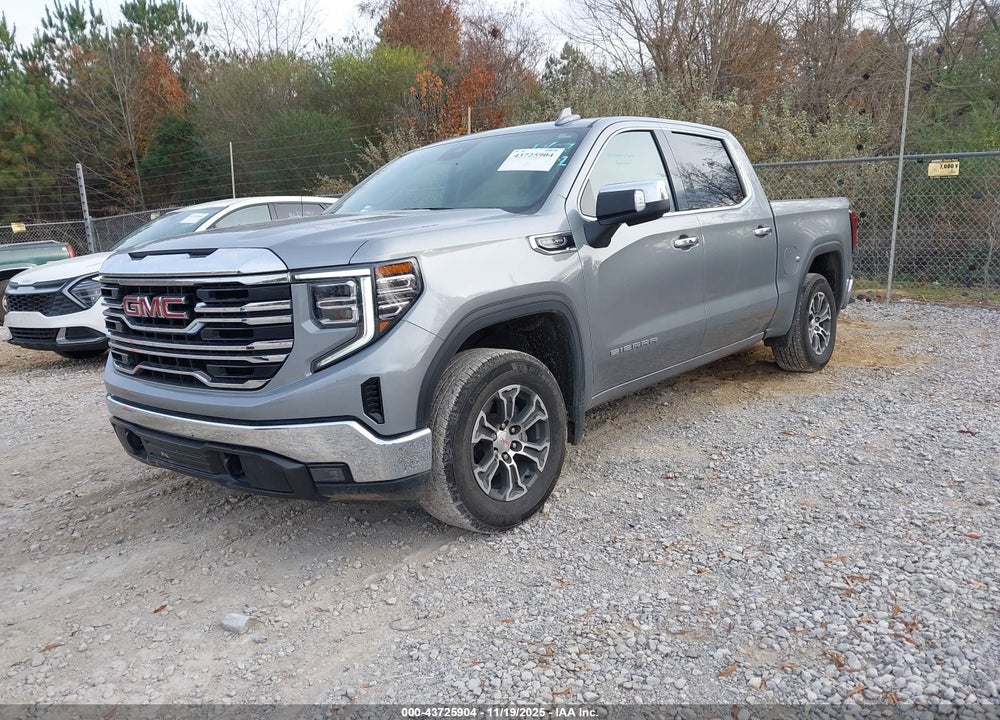 2025 GMC SIERRA 1500 2WD SHORT BOX SLT VIN: 1GTPHDED9SZ191166