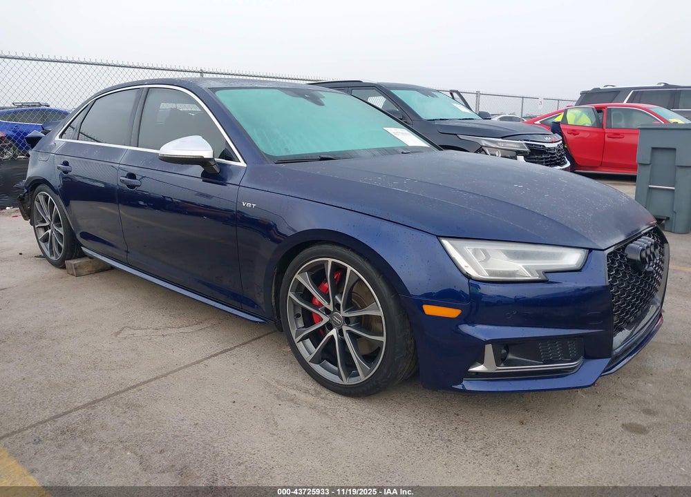 2018 AUDI S4 3.0T PREMIUM PLUS VIN: WAUC4AF47JA047049