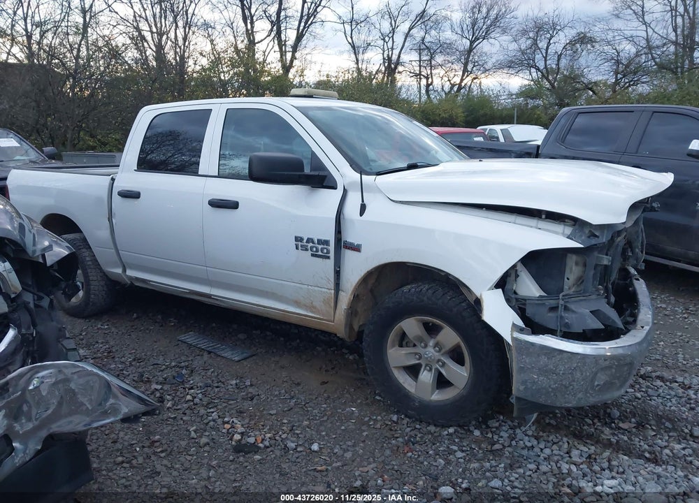 2020 RAM 1500 CLASSIC TRADESMAN  4X4 5'7 BOX VIN: 1C6RR7KT9LS154378