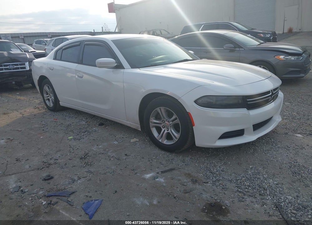 2015 DODGE CHARGER SE VIN: 2C3CDXBG7FH770788