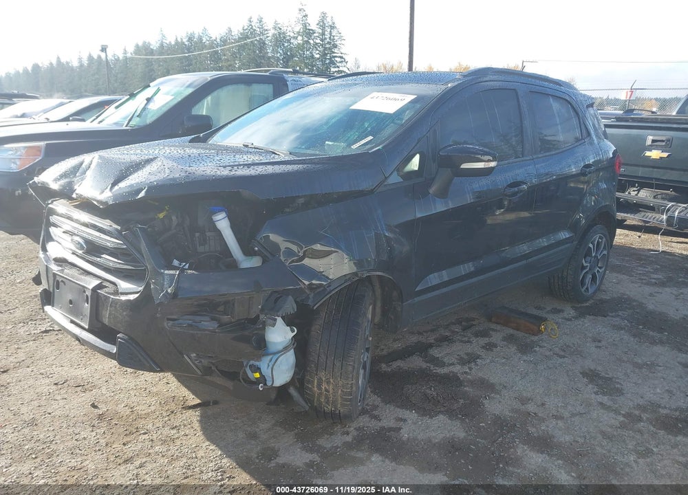 2019 FORD ECOSPORT SES VIN: MAJ6S3JL6KC297586