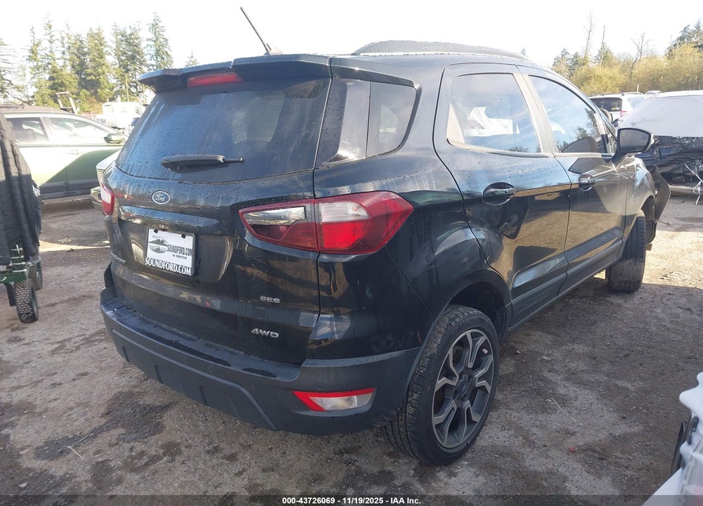 2019 FORD ECOSPORT SES VIN: MAJ6S3JL6KC297586