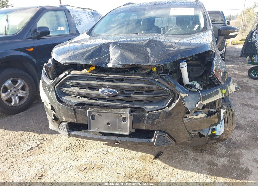 2019 FORD ECOSPORT SES VIN: MAJ6S3JL6KC297586