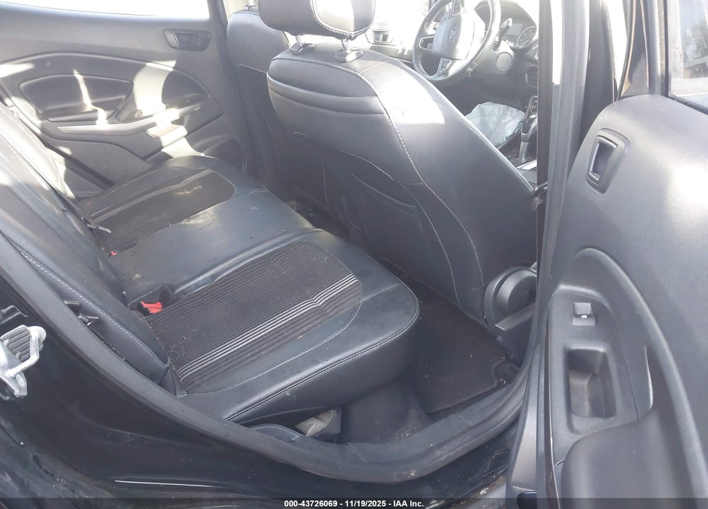 2019 FORD ECOSPORT SES VIN: MAJ6S3JL6KC297586