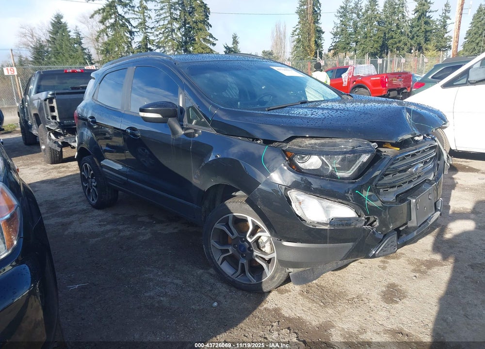 2019 FORD ECOSPORT SES VIN: MAJ6S3JL6KC297586