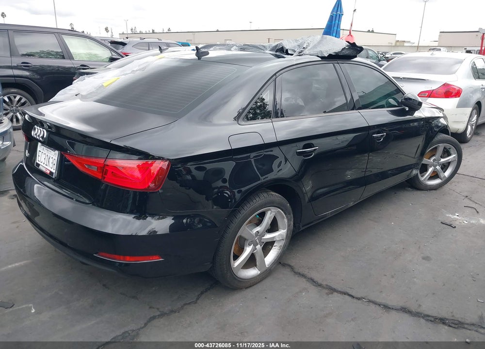 2015 AUDI A3 1.8T PREMIUM VIN: WAUACGFF6F1071767