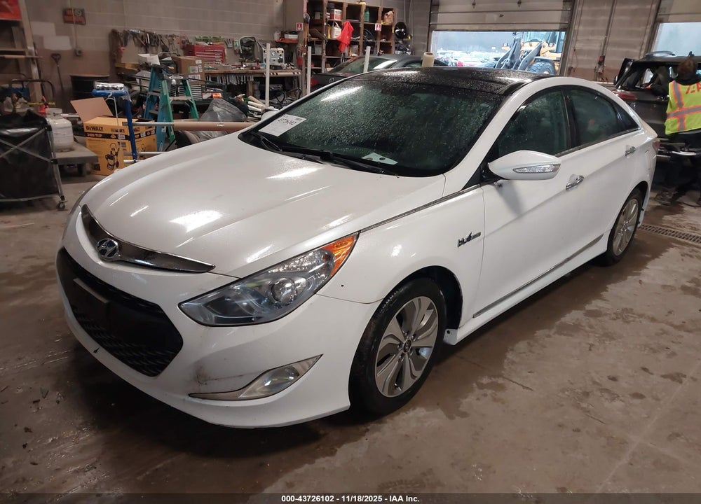 2015 HYUNDAI SONATA HYBRID LIMITED VIN: KMHEC4A48FA128264