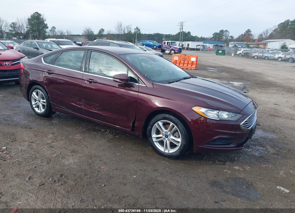 2018 FORD FUSION SE VIN: 3FA6P0H77JR156549