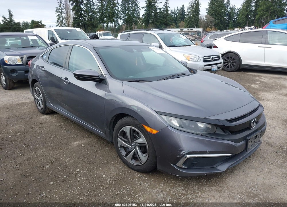 2020 HONDA CIVIC LX VIN: 2HGFC2F67LH522912