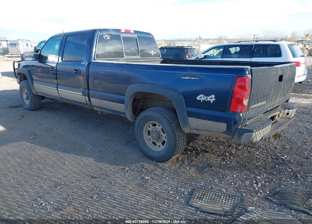 2005 CHEVROLET SILVERADO 2500HD LT VIN: 1GCHK23275F948308