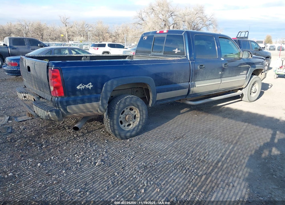 2005 CHEVROLET SILVERADO 2500HD LT VIN: 1GCHK23275F948308