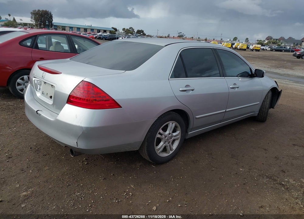 2007 HONDA ACCORD 2.4 SE VIN: 1HGCM55387A168167