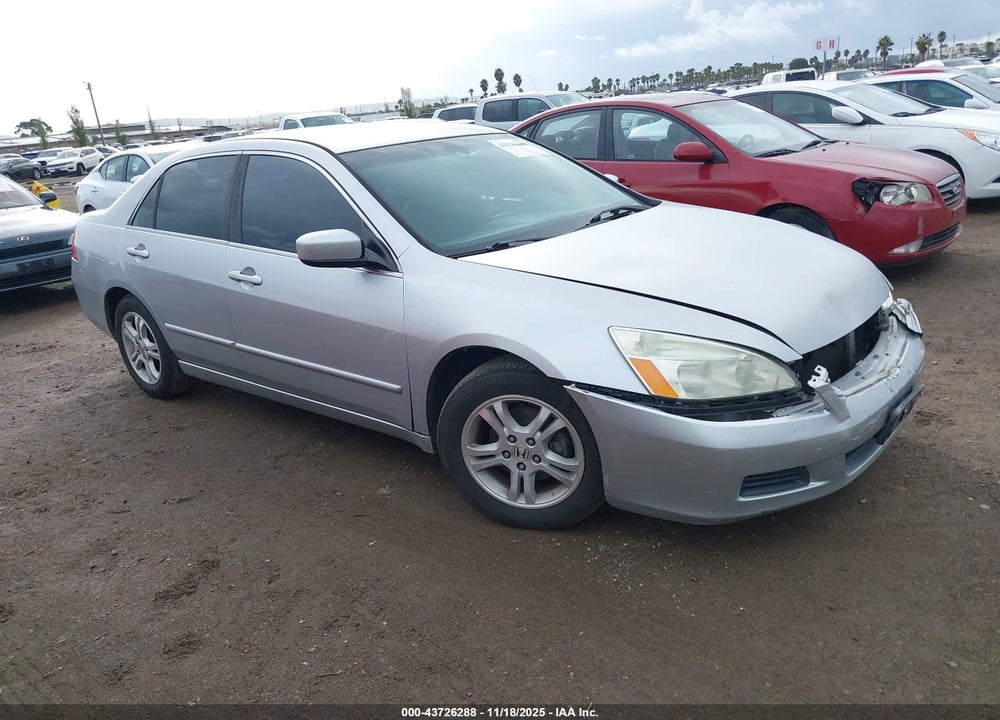 2007 HONDA ACCORD 2.4 SE VIN: 1HGCM55387A168167