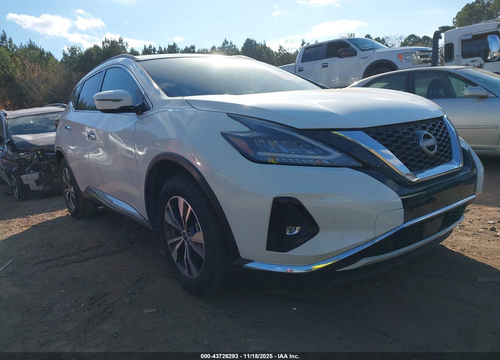 2023 NISSAN MURANO SV FWD VIN: 5N1AZ2BJ9PC138121