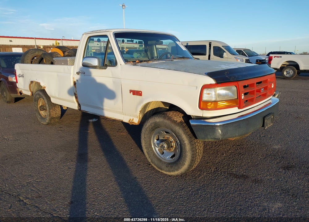 1993 FORD F250 VIN: 1FTHF26H7PLA24007