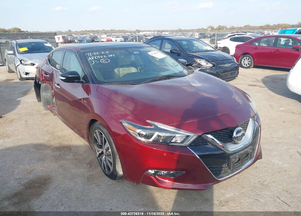 2017 NISSAN MAXIMA 3.5 SL VIN: 1N4AA6AP5HC404976