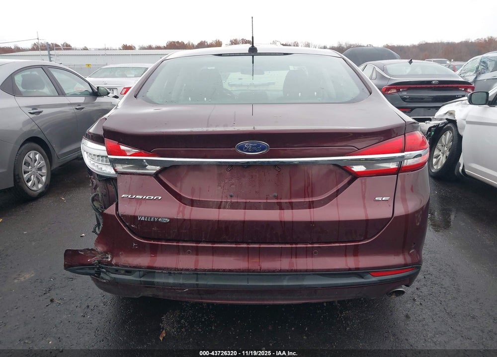 2017 FORD FUSION SE VIN: 3FA6P0H75HR109157
