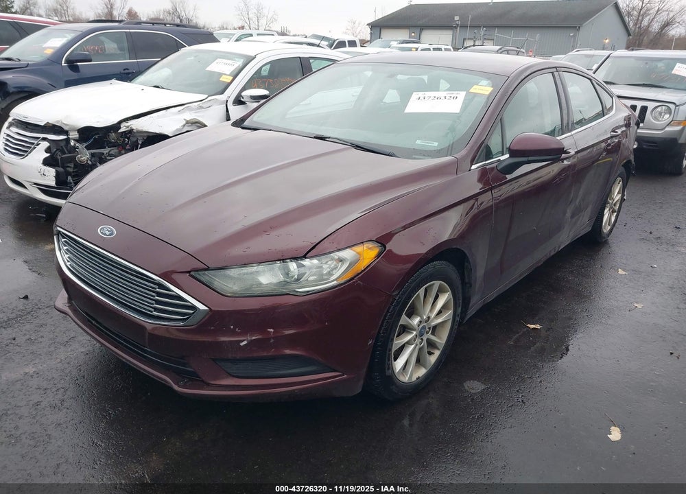 2017 FORD FUSION SE VIN: 3FA6P0H75HR109157
