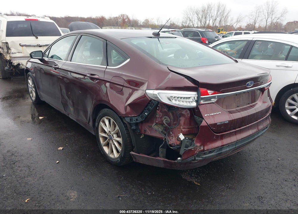 2017 FORD FUSION SE VIN: 3FA6P0H75HR109157