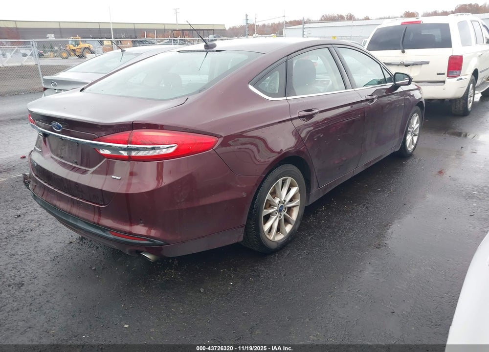 2017 FORD FUSION SE VIN: 3FA6P0H75HR109157