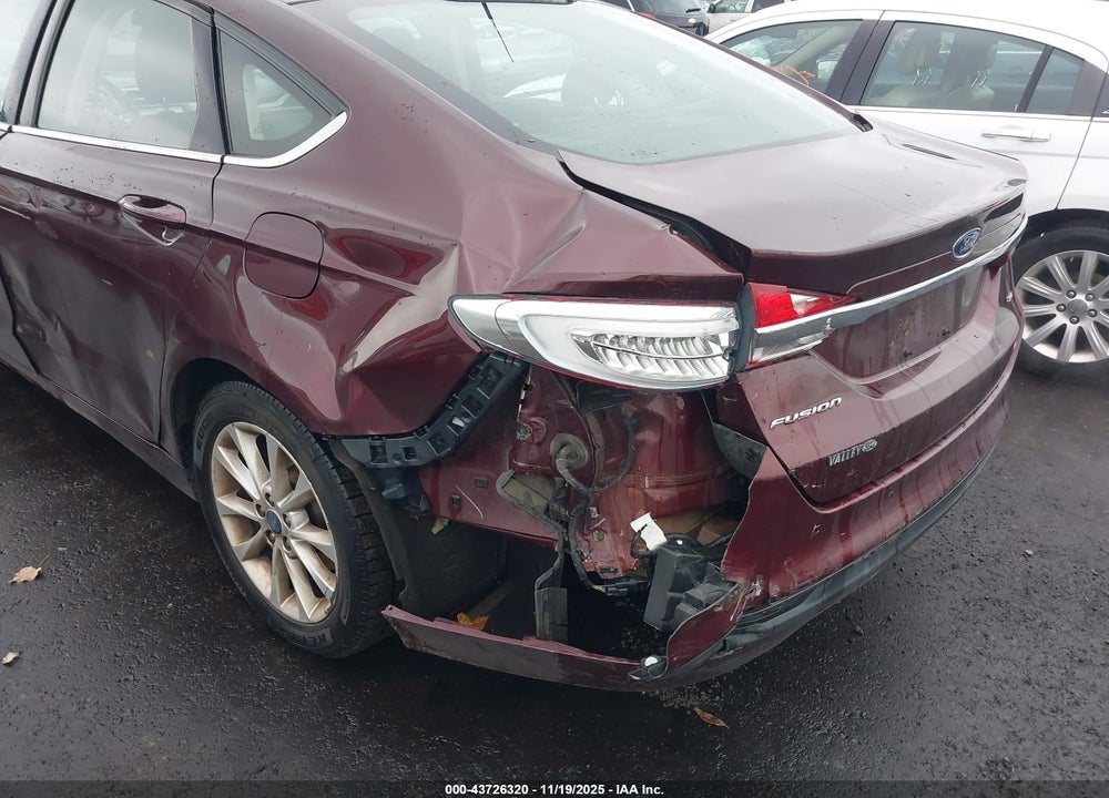 2017 FORD FUSION SE VIN: 3FA6P0H75HR109157