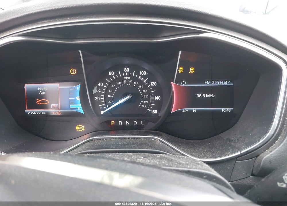 2017 FORD FUSION SE VIN: 3FA6P0H75HR109157