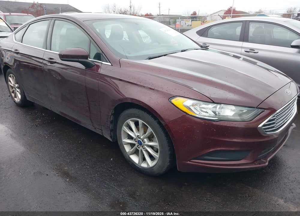 2017 FORD FUSION SE VIN: 3FA6P0H75HR109157