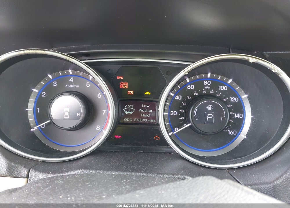 2011 HYUNDAI SONATA LIMITED VIN: 5NPEC4AC9BH140471