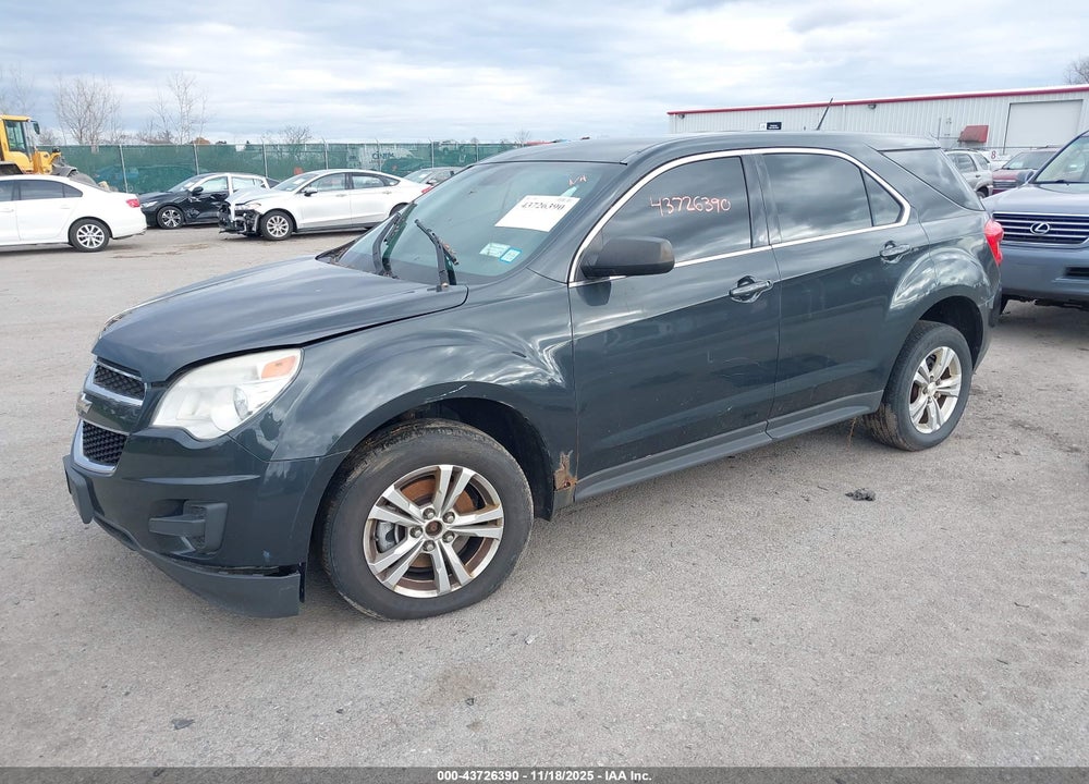 2013 CHEVROLET EQUINOX LS VIN: 2GNFLCEKXD6261556
